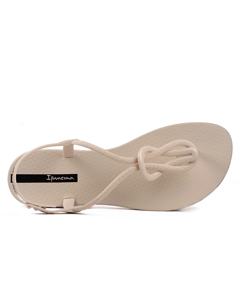 Ipanema Women's Trendy T-strap Flat Sandals
