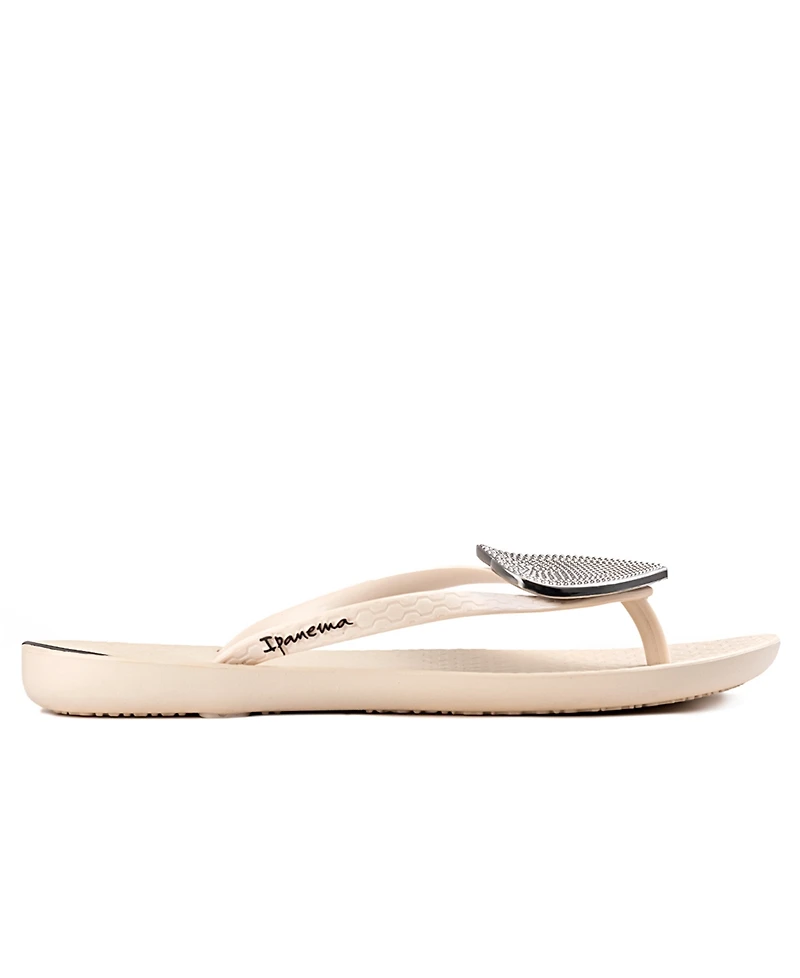 Ipanema Women's Wave Heart Sparkle Flip-flop Sandals