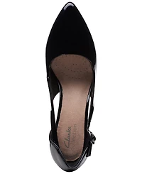 Clarks Women's Kataleyna Rae Side-Cutout Comfort Pumps