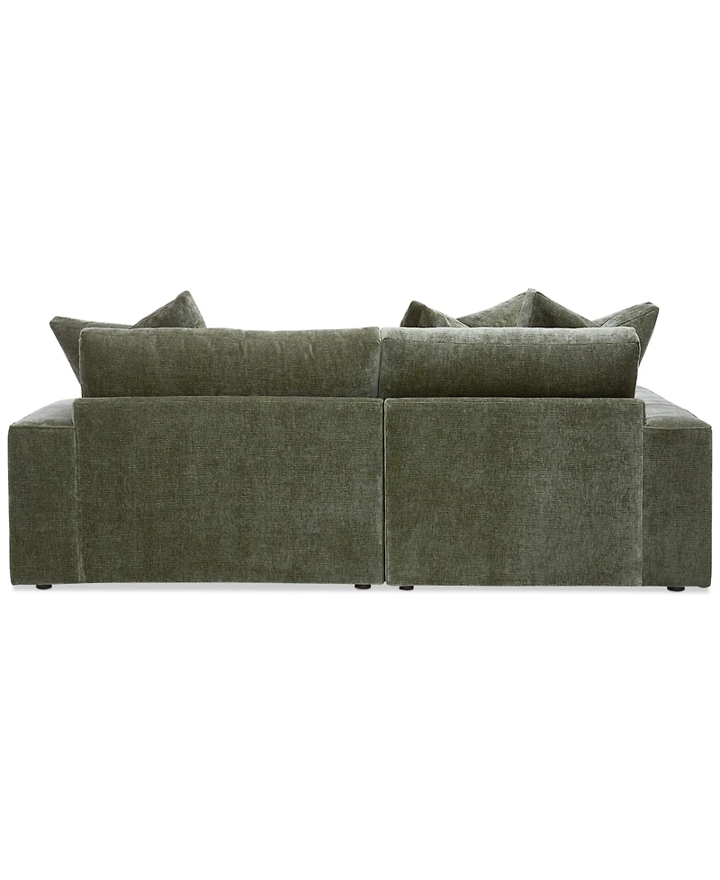 Michola 98" 2-Pc. Fabric Sectional with Chaise, Created for Macy's