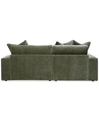 Michola 98" 2-Pc. Fabric Sectional with Chaise, Created for Macy's