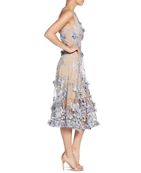 Dress the Population Audrey Floral Applique Lace