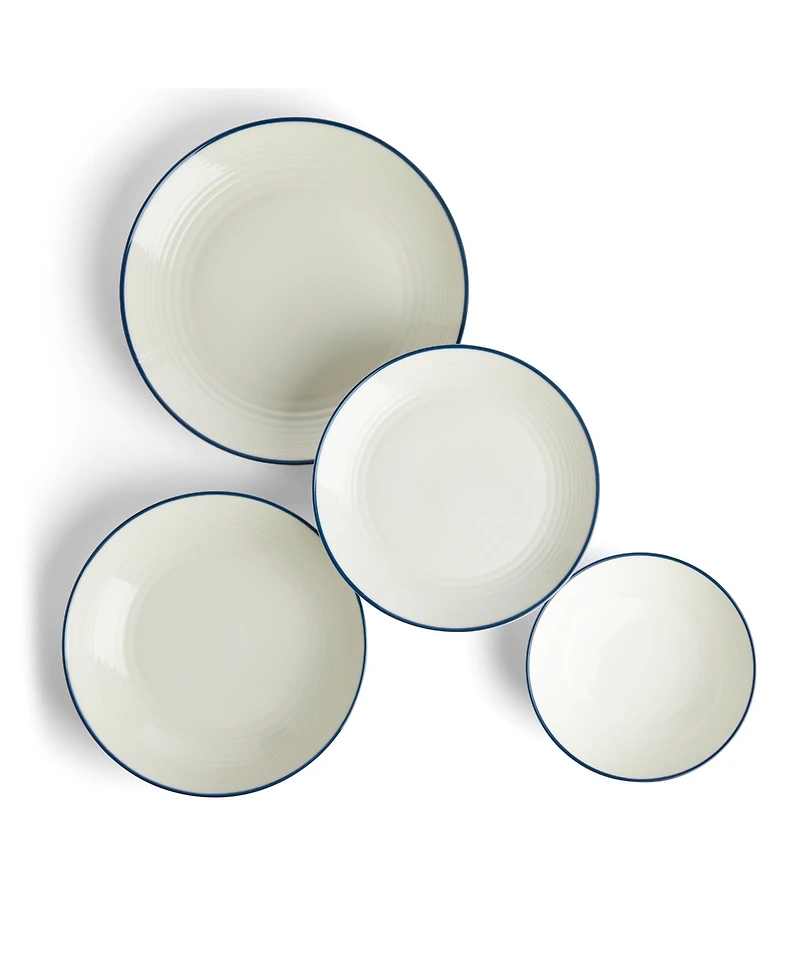 Royal Doulton Maze Denim Line Piece Dinnerware Set