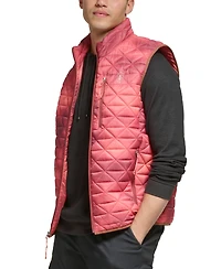 Bass Outdoor Men's Delta Diamond Quilted Packable Puffer Vest