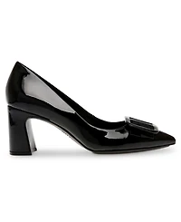 Anne Klein Women's Bentley Buckle Block Heel Pumps