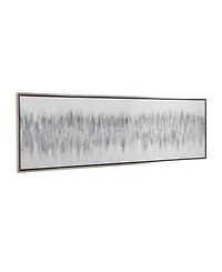 Rosemary Lane Canvas Abstract Framed Wall Art with Silver-Tone Frame, 71" x 1" x 20"
