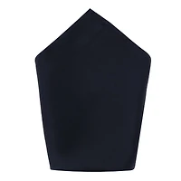 Trafalgar Men's Sutton Solid Color 13 Inch Silk Pocket Square