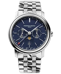 Frederique Constant Men's Swiss Classics Business Stainless Steel Bracelet Watch 40mm