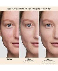 Laura Mercier Real Flawless Luminous Perfecting Talc-Free Pressed Powder "