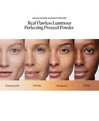 Laura Mercier Real Flawless Luminous Perfecting Talc-Free Pressed Powder "