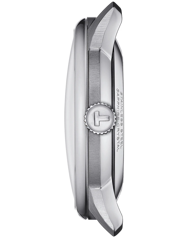 Tissot Unisex Swiss Automatic Chemin des Tourelles Powermatic 80 Stainless Steel Bracelet Watch 39mm
