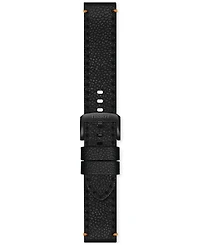 Tissot Men's Swiss Chronograph Supersport Black Leather Strap Watch 46mm