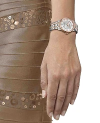 Tissot Women's Swiss Automatic Chemin des Tourelles Powermatic 80 Two-Tone Stainless Steel Bracelet Watch 34mm