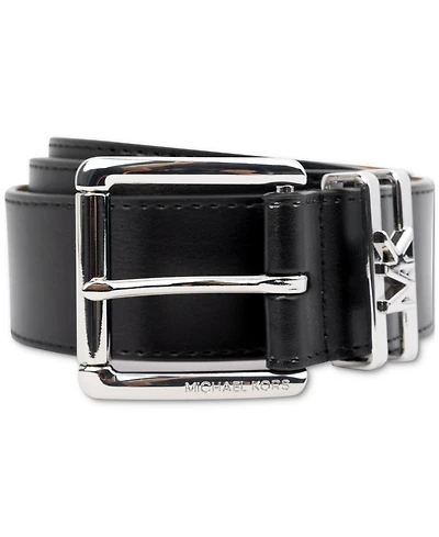 Michael Kors Women's Genuine Leather Logo Belt