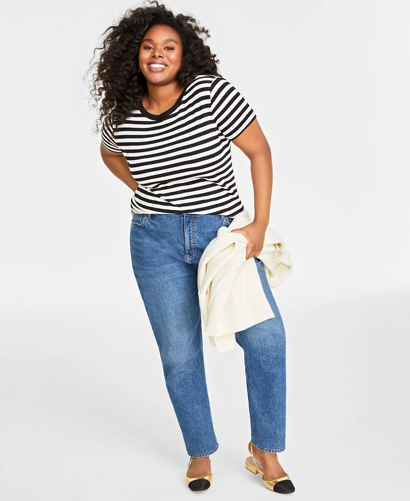 On 34th Women's Ribbed T-Shirt