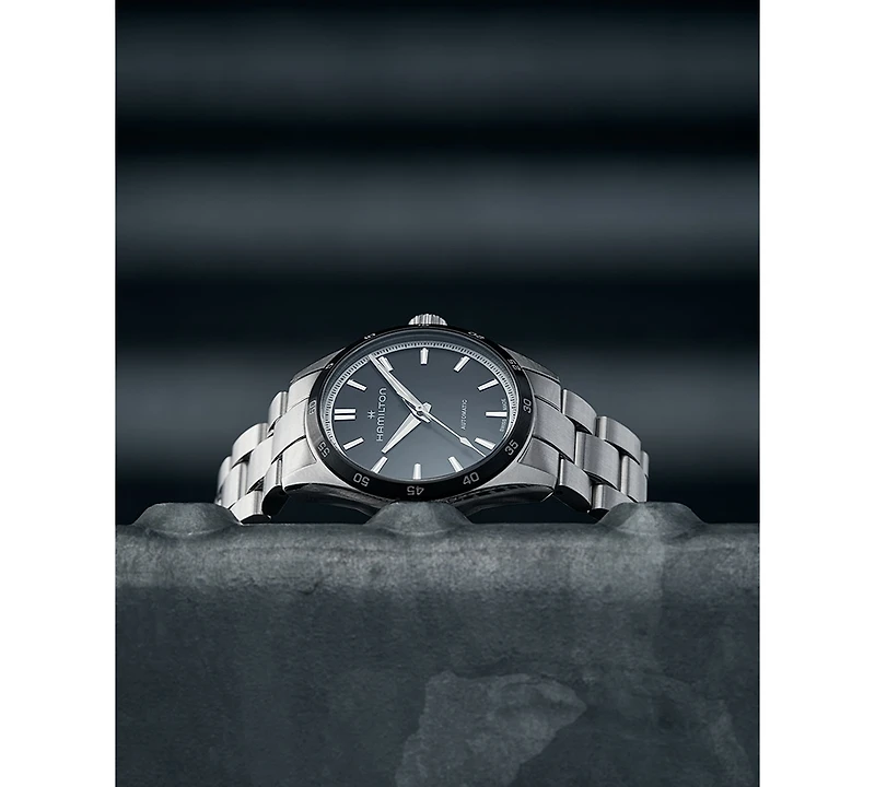 Hamilton Women's Swiss Automatic Jazzmaster Performer Stainless Steel Bracelet Watch 38mm