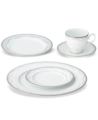 Noritake Satin Flourish 5 Piece Place Setting