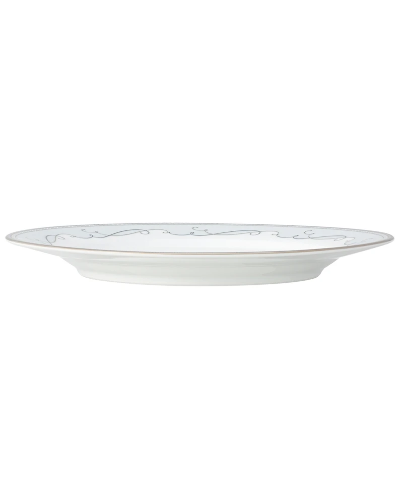 Noritake Satin Flourish 4 Piece Salad Plate Set, Service for 4