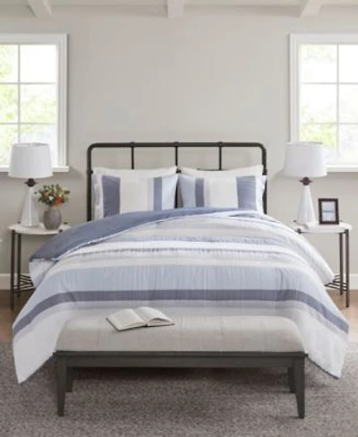 Madison Park Allegany 3 Piece Jacquard Duvet Cover Sets