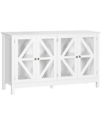 Homcom Kitchen Sideboard Storage Cabinet with Doors,