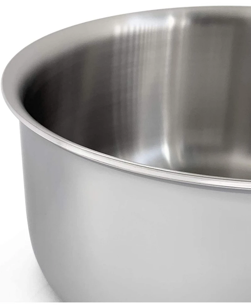 Megacasa 1.6 Quart Triple-Ply Stainless Steel Saucepan with Lid