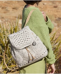 Women's Sayulita Crochet Backpack