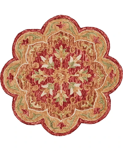 Lr Home Sweet Sinuo-110 6' x 6' Round Area Rug