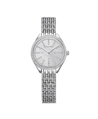 Swarovski Women's Quartz Attract Stainless Steel Watch, Swiss Made 30mm