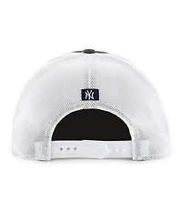 Men's '47 Brand Navy, White New York Yankees Spring Training Burgess Trucker Snapback Hat