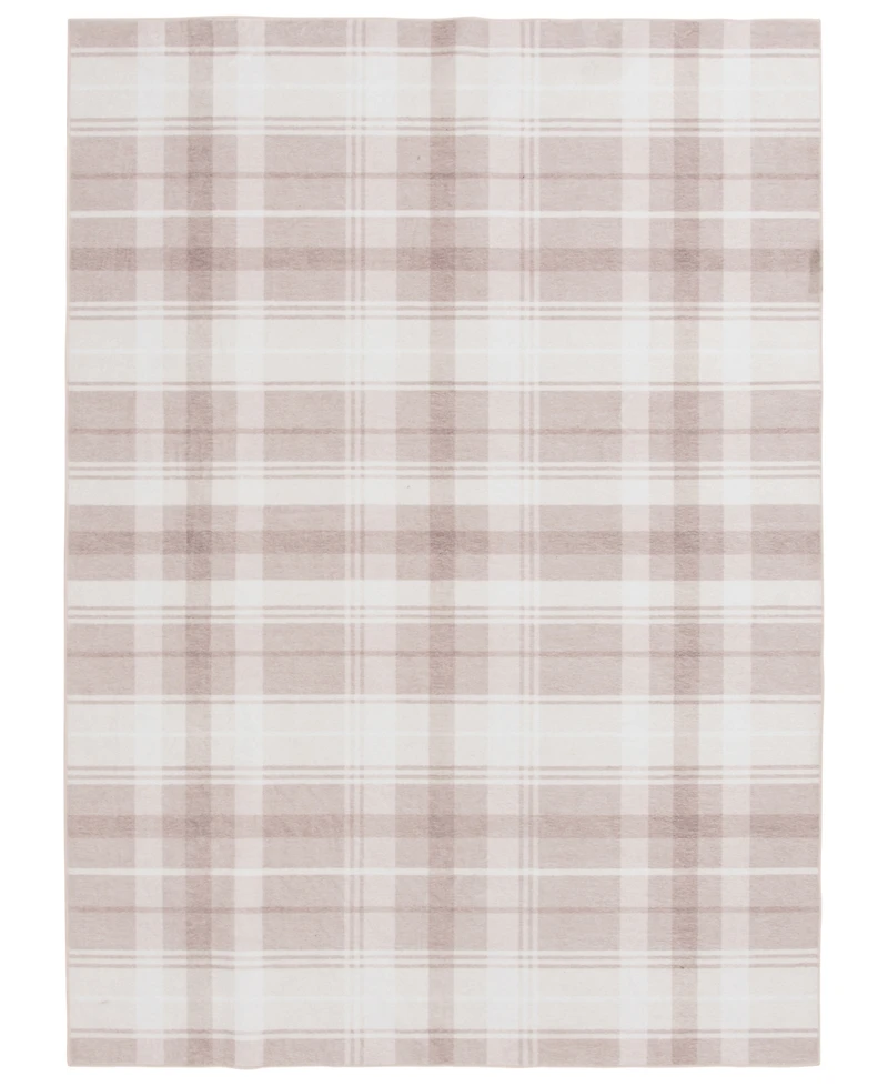 Mink Home Velvet Touch Washable Pla-001 5' x 7' Area Rug