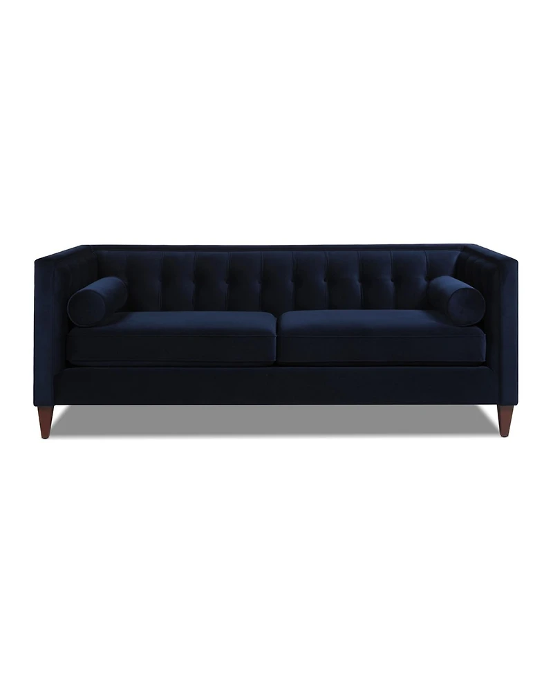Jack 84" Modern Tuxedo Tufted Sofa
