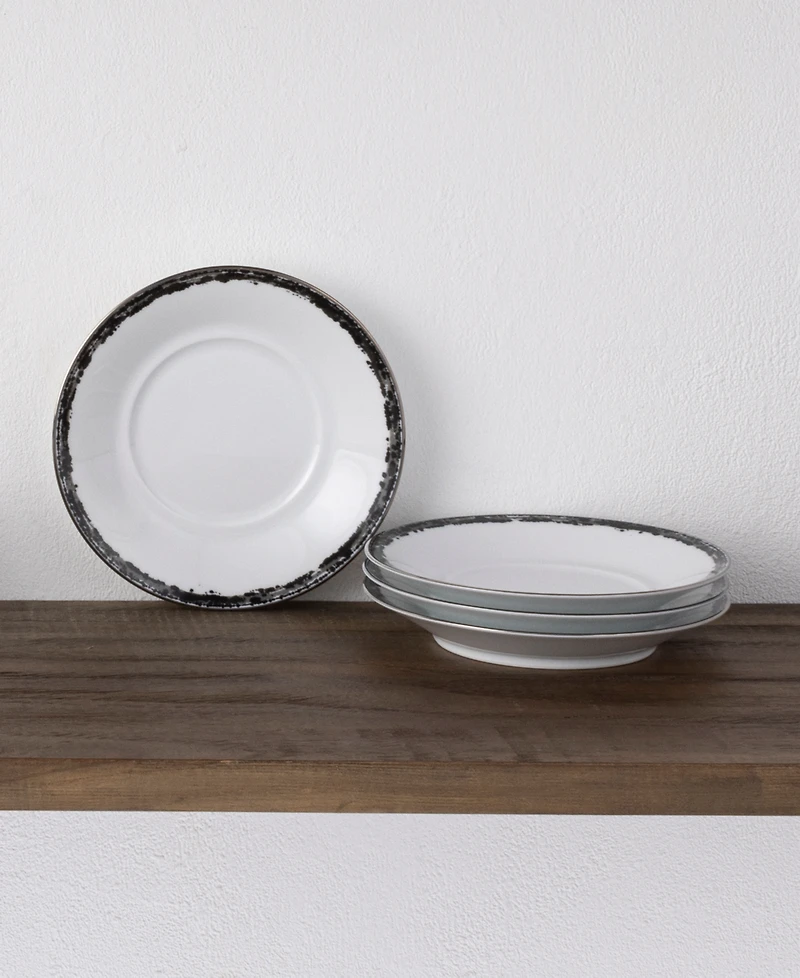 Noritake Rill Set of 4 Saucers, Service for