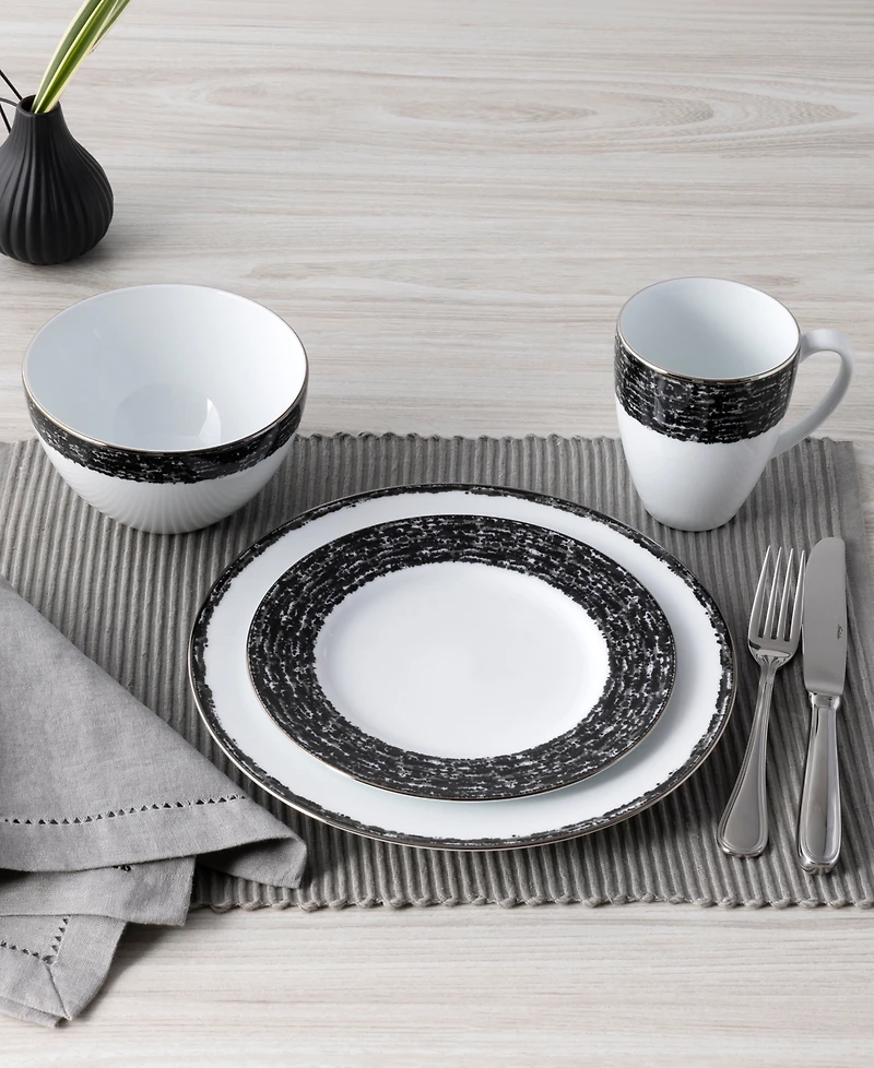 Noritake Rill 4-Piece Place Setting, Service for 1