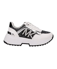 Michael Kors Little Girls Cosmo Maddy Logo Repeat Sneakers