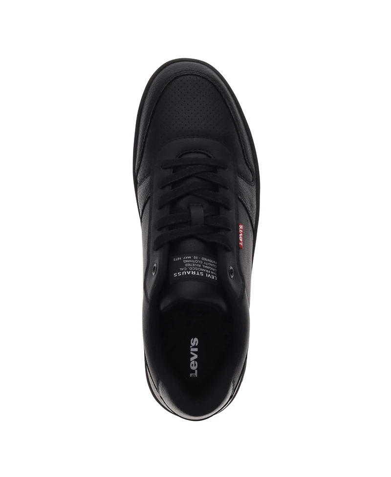 Levi's Men's Drive Faux-Leather Low Top Lace-up Sneakers