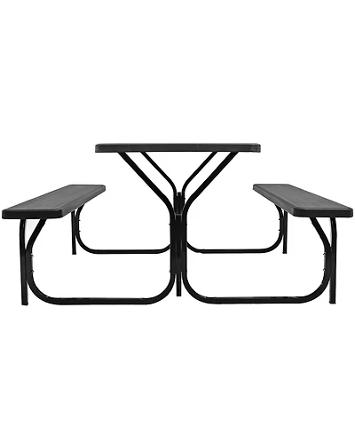 Picnic Table Bench Set Outdoor Backyard Patio Garden Party Dining All Weather