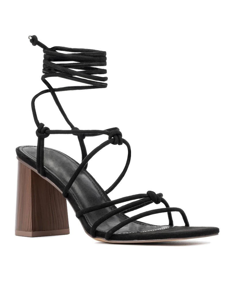 Bailey Women's Wooden Block Heel Sandals