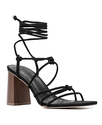 Bailey Women's Wooden Block Heel Sandals