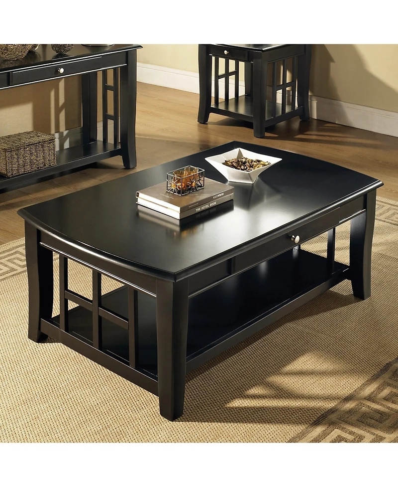 Steve Silver Cassidy 50" Wood Cocktail Table