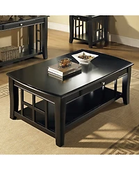 Steve Silver Cassidy 50" Wood Cocktail Table