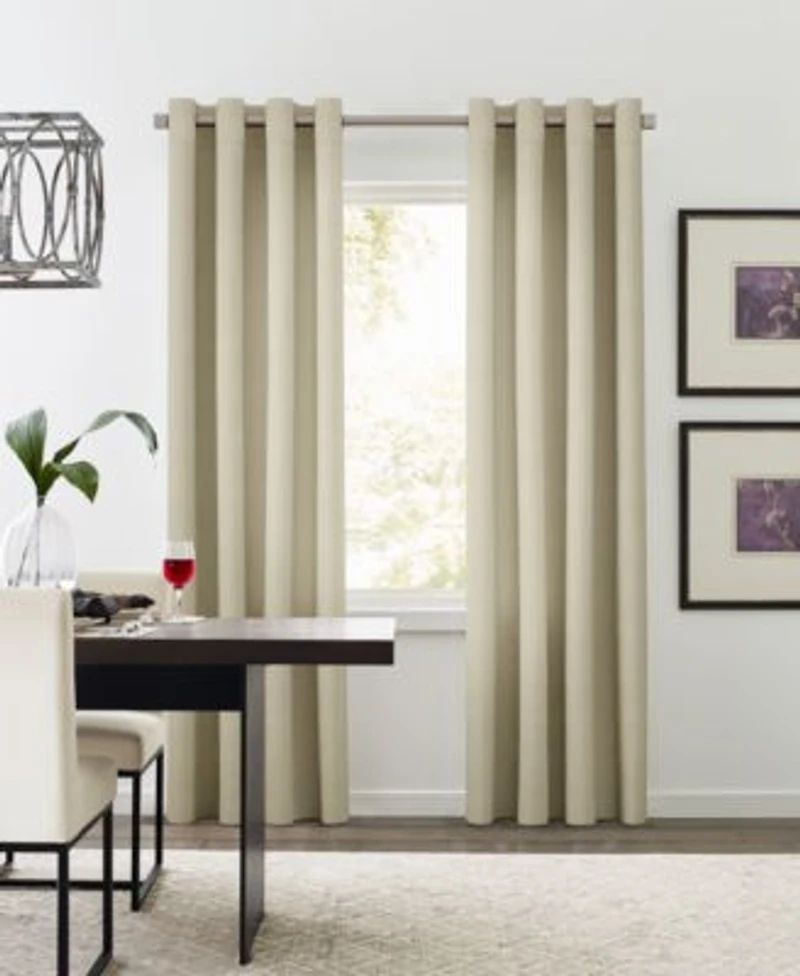 Sunbrella Marx Light Filtering Grommet Single Curtain Panel Collection