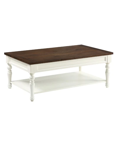 Steve Silver Joanna 48" Wooden Coffee Table