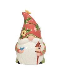 Certified International Garden Gnomes 3-d Cookie Jar