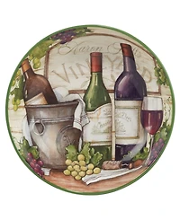Certified International Meadow Brook Vineyard Serving/Pasta Bowl 13"