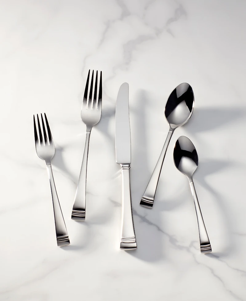 Lenox 18/10 Stainless Steel Federal Platinum 5-Pc. Flatware Set, Service for 1