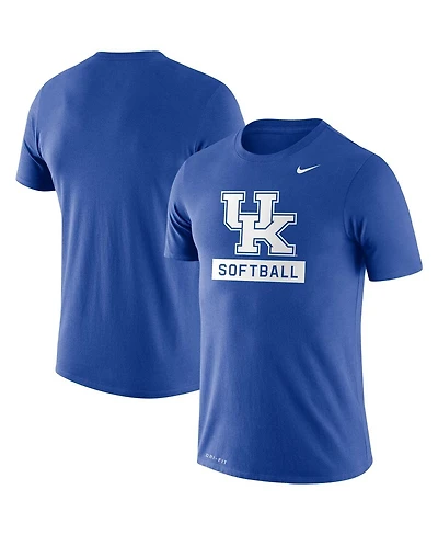 Men's Nike Royal Kentucky Wildcats Softball Drop Legend Performance T-shirt