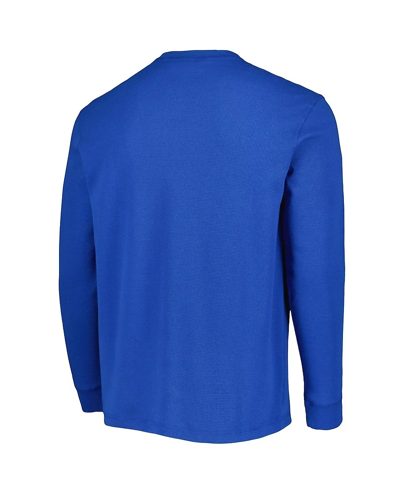 Men's Dunbrooke Chicago Cubs Royal Maverick Long Sleeve T-shirt
