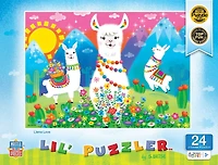 Lil Puzzler - Llama Love 24 Piece Jigsaw Puzzle