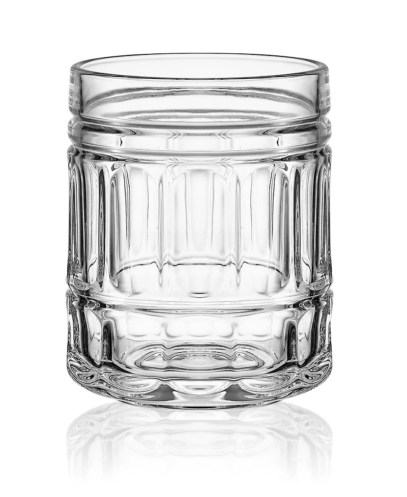 Mikasa Lawrence 10 Ounce Double Old Fashion Drinking Glass 4-Piece Set
