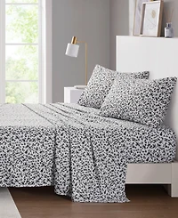 Intelligent Design Printed Microfiber 3 Piece Sheet Set, Twin
